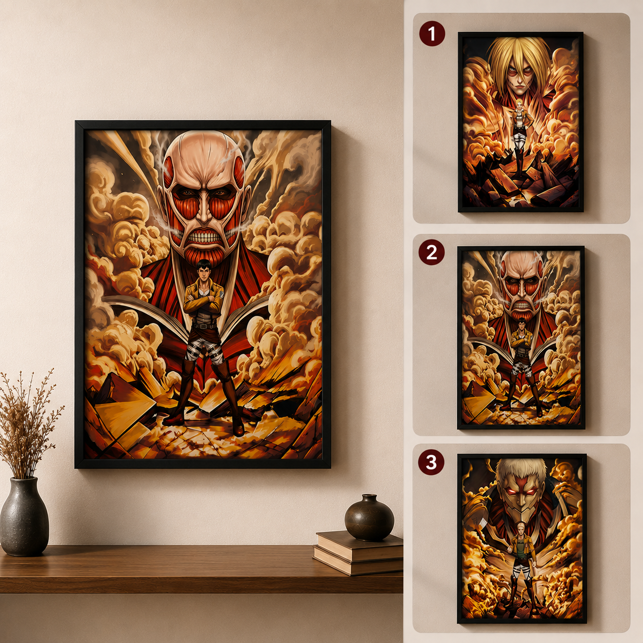 Póster Lenticular Anime 3D