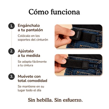 Cinto Sin Hebilla de Máxima Comodidad